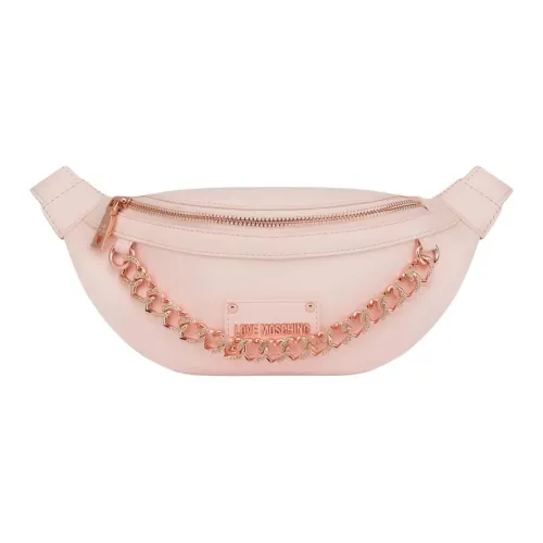 LOVE MOSCHINO Полиуретан Бананка Женская Светло-Розовая