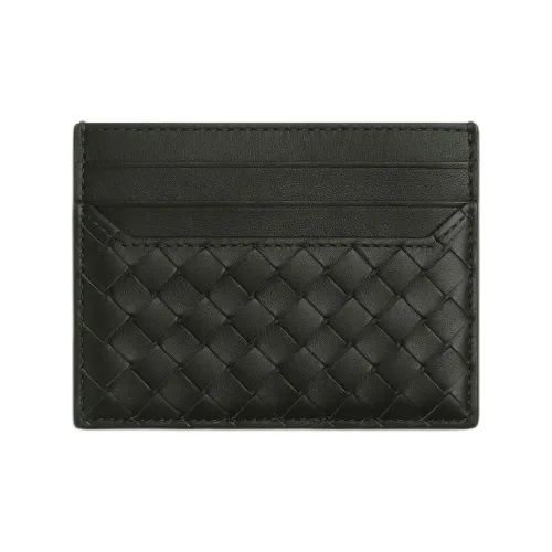 Bottega Veneta Телячья кожа Держатель для карт Держатель для карт Маленький Мужской Темно-зеленый
