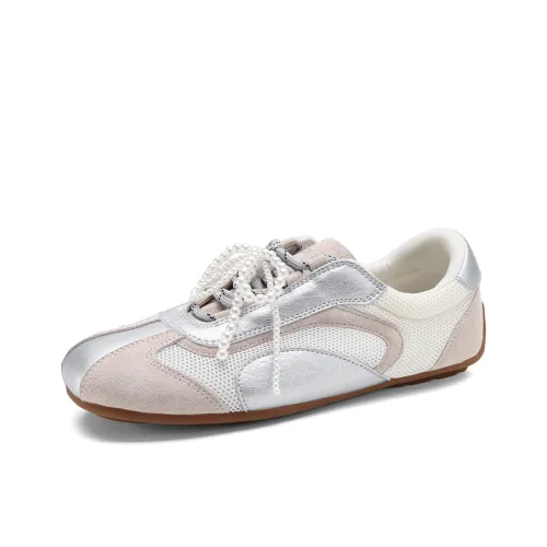 FOXER x MARINO ORLANDI Устойчивые к истиранию Низкие Кроссовки для скейтбординга Женские