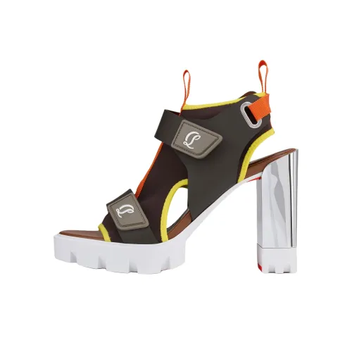 CL Marie Amelie One Ремешок Сандалии 10 см Женские Кофейно-коричневый