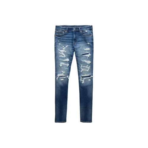 AMERICAN EAGLE Синий Мужской Джинсы