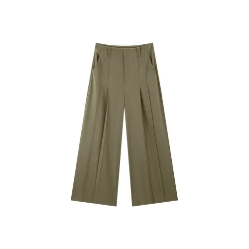 PEACEBIRD Mermaid Коричневый Женские Повседневные Брюки