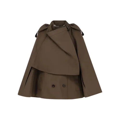 Burberry Тренчкот Женский Коричневый