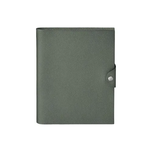 HERMES Ulysse Телячья кожа Защитный чехол Унисекс 63 Vert Amande Абрикосовый зеленый