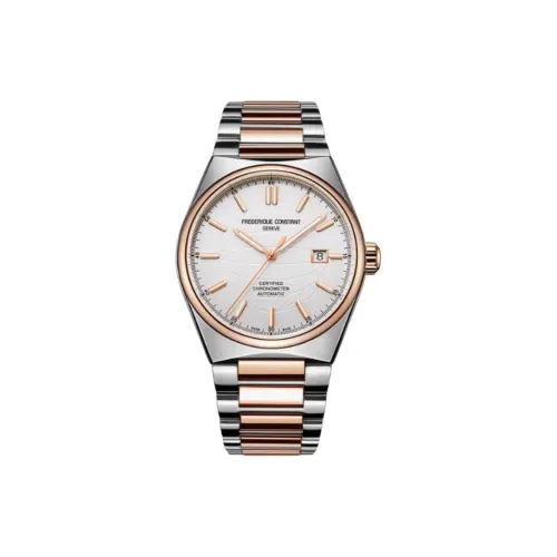 Frederique Constant Механический механизм Мужские часы 41 мм Серебряный