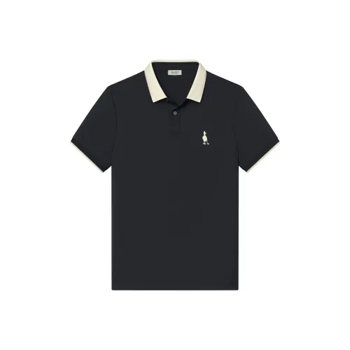 SKARO Темно-синий Синий SKP951 Мужская Поло