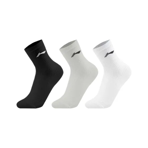 LINING YOUNG Sports Life Collection FW25 Носки 3 упаковки Детские