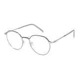 Серая оправа с белыми линзами T14