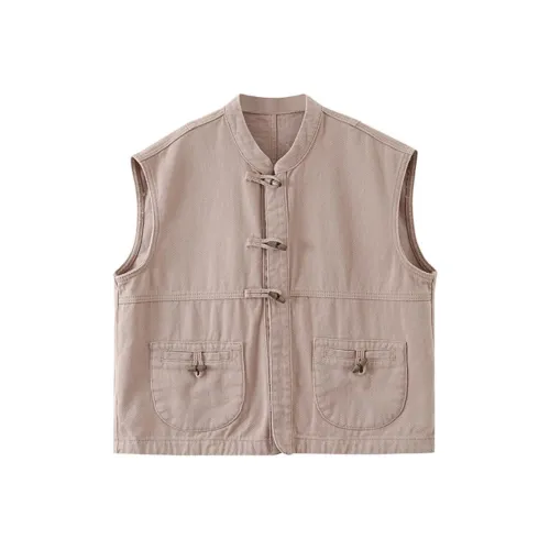 YICHEN Розовые Женские Жилеты