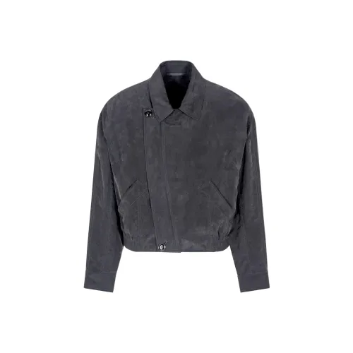 GIORGIO ARMANI Серый Мужской Куртки