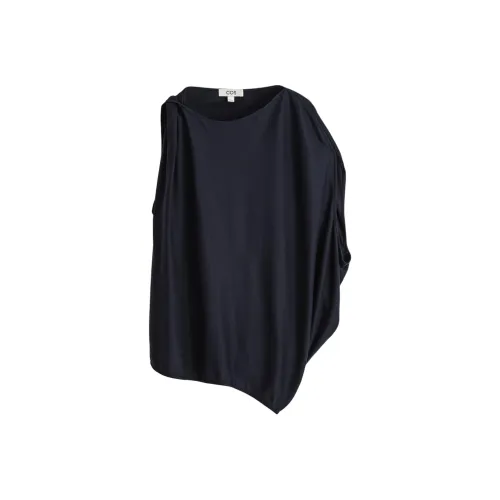 COS Темно-синие Женские Майки