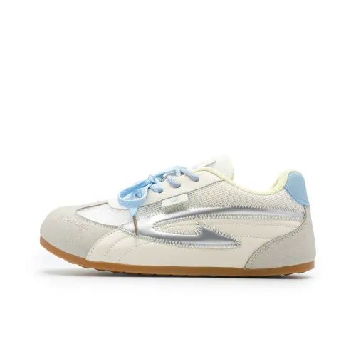 DEERWAY Дышащий Легкий Увеличивающий Высоту Низкий Топ Повседневный Женский Бежевый Серебряный