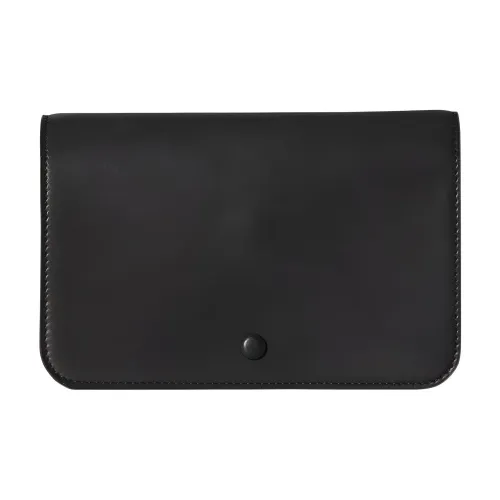 THE ROW Кожа Клатч Маленький Женский Древесный Коричневый