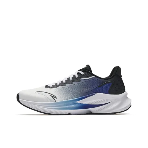 ANTA Stinger 6 Амортизация Износостойкий Низкий Топ Повседневные Беговые Кроссовки Мужские Белый Синий Черный