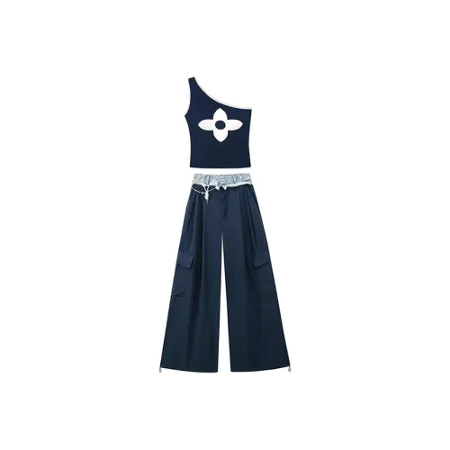 COVT Майка + Брюки Женские Повседневные костюмы