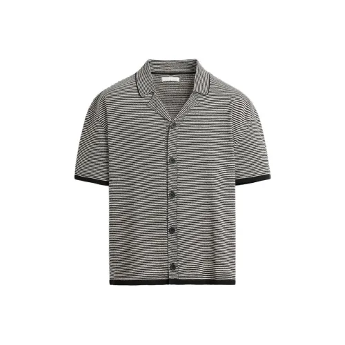 ZARA Полосы Мужской Трикотаж