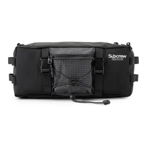 Subcrew Полиэстер Сумка через плечо Унисекс Черный Белый