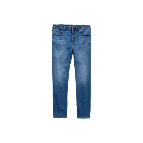 AMERICAN EAGLE Синий Мужской Джинсы