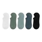 Белый/Яшмовый/Светло-синий/Темно-синий/Черный, 5 пар