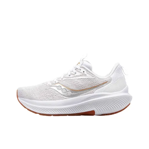 Saucony Echelon 9 Дышащий Поддержка Низкий Топ Тренировочные Беговые кроссовки Женские Белые