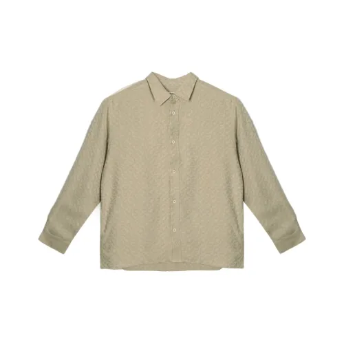 PUSH HZC Хаки Мужские Рубашки