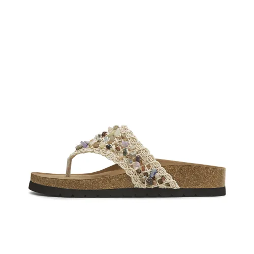 teenmix Тихий Abrasion Resistant Шлепанцы Женские Бежевый