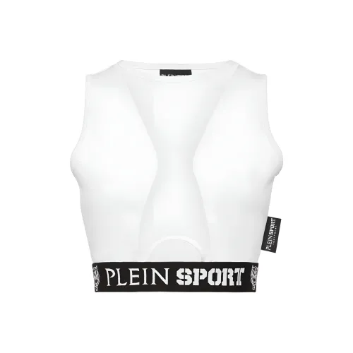 PLEIN SPORT Майка Женская Белая