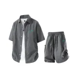 Светло-серый комплект одежды