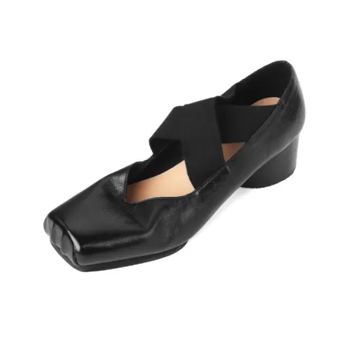 Su Yanjiao Mary Jane Shoes Женские