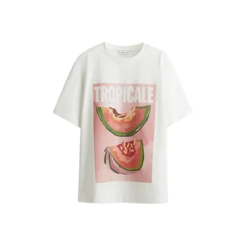 H&M Белые Женские Футболки