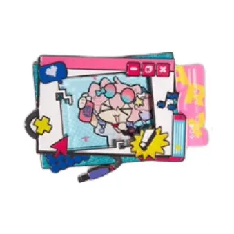 Аркнайтс U Official Гандам Эксия Jessica Lingling Shiya Magic Metal RHODE Island Trivia Магниты аниме-тематики