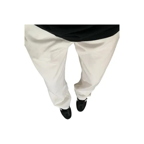 GANGZAI Белые Унисекс Джинсы