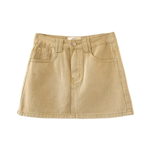 OUBO Джинсовые короткие юбки Женские