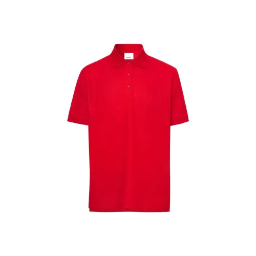 Burberry Red Men's Polo
