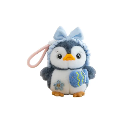 ZHENSHANGJIANERBAO Милый Little Penguin Куклы Плюшевый Брелок 15 см Рекомендуемая высота