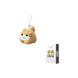 Коричневый брелок в форме волнообразного хвоста ласточки Hachimi