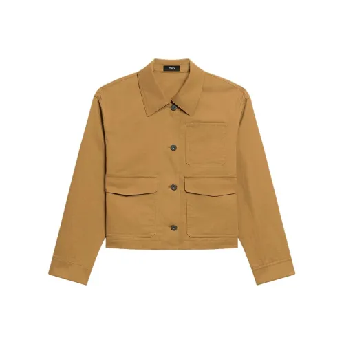 Theory Тыква Коричневый Женские Куртки