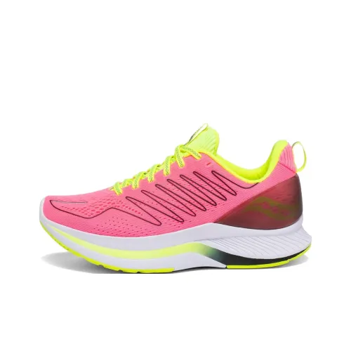 Saucony Endorphin Shift 4 Износостойкий и Легкий Низкий Топ Беговые кроссовки Женские Розовые
