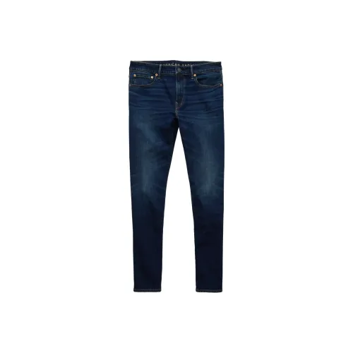 AMERICAN EAGLE Синий Мужской Джинсы