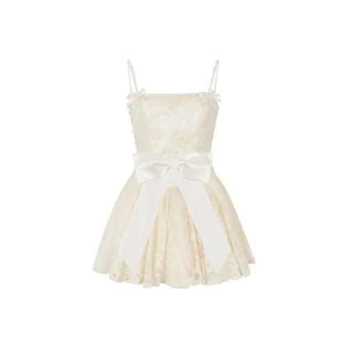 GRAYISMOON Короткое платье с короткими рукавами женское