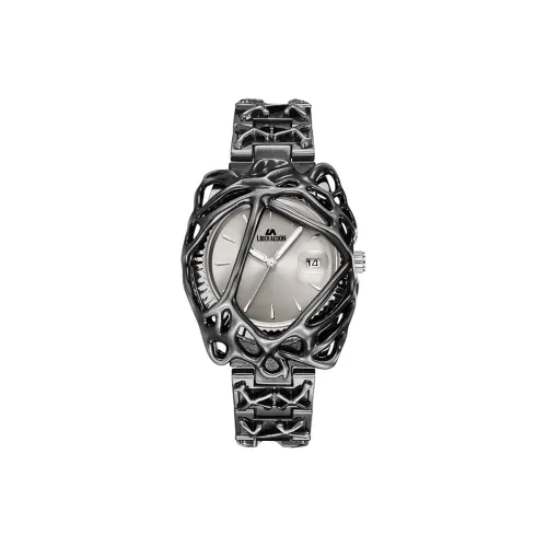 LIBER AEDON Наручные часы Кварцевый механизм Серебристый циферблат Мужские часы