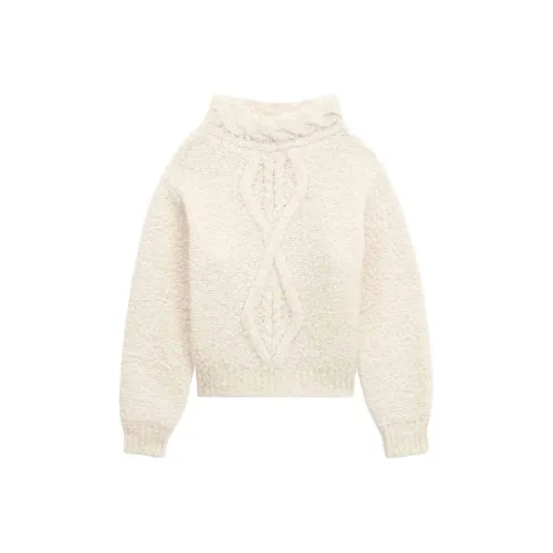 ISABEL MARANT Бежевые Женские Свитеры