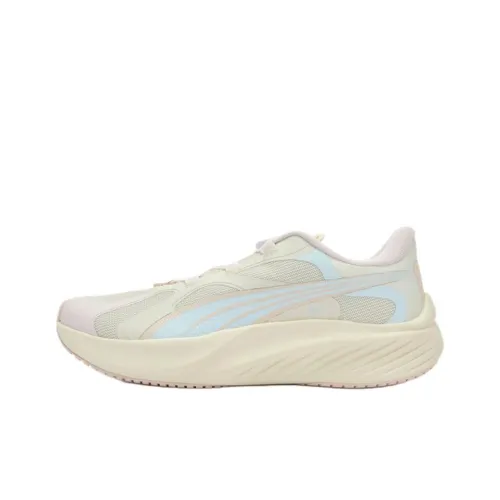 PUMA Pounce Lite Детская беговая обувь Низкий топ Бежевый Школьный возраст