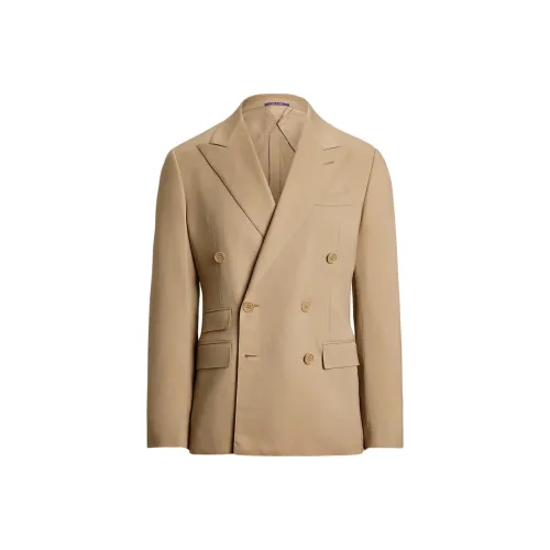 Ralph Lauren Purple Label CAMEL Мужские Деловые Костюмы
