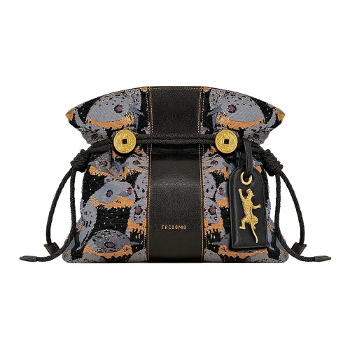 TACOOMO Жаккард Сумка через плечо Средняя Женская Swallow Синий