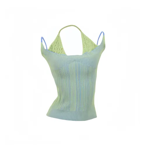 YGPRW Зеленые Женские Майки