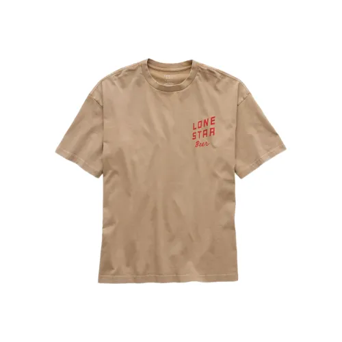 AMERICAN EAGLE Хаки Мужская T-рубашка