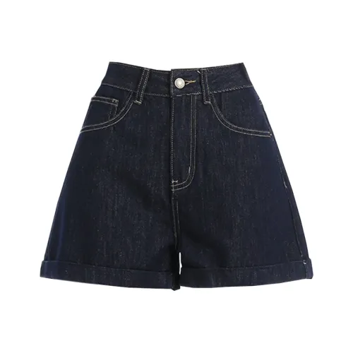 NIUXIAOMO Джинсовый синий Женские Джинсовые шорты