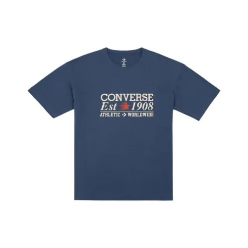 Конверс Темно-синие Мужские T-рубашки