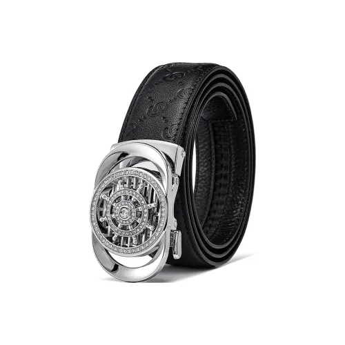 Ace Paul Ремни из натуральной коровьей кожи мужские 3,5 см